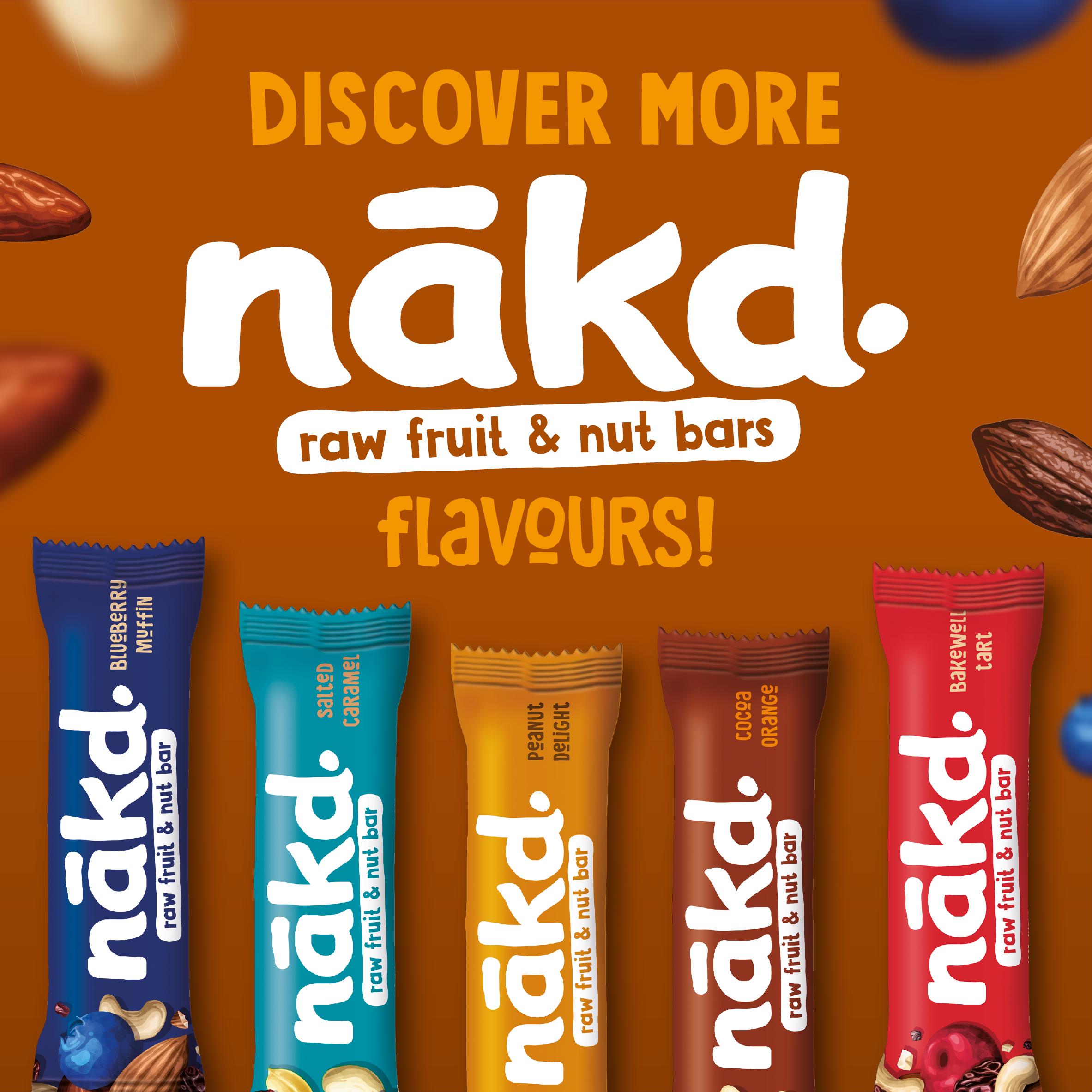 Nakd Cocoa Orange Big Bar 45g, UK version