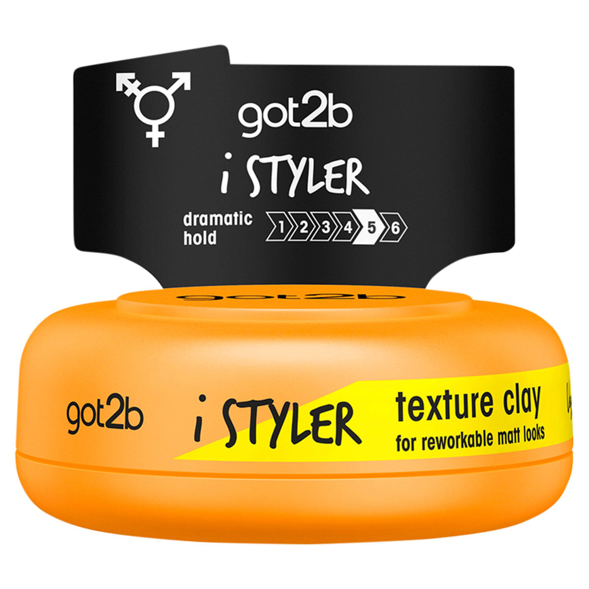 got2b Texture hair styling clay 75ml, imported from the UK