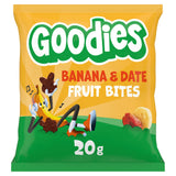 Goodies fruit bites banana and date 20g - British product