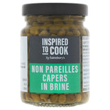 Sainsbury's Non Pareilles capers in brine 100g - British product