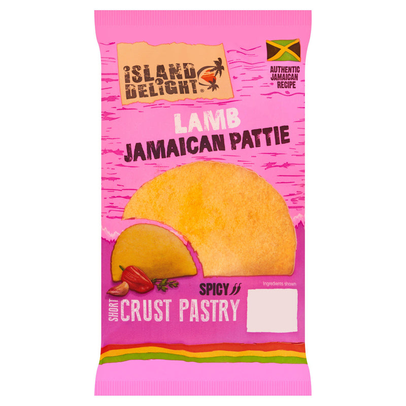 Island Delight lamb pattie halal 140g, UK version