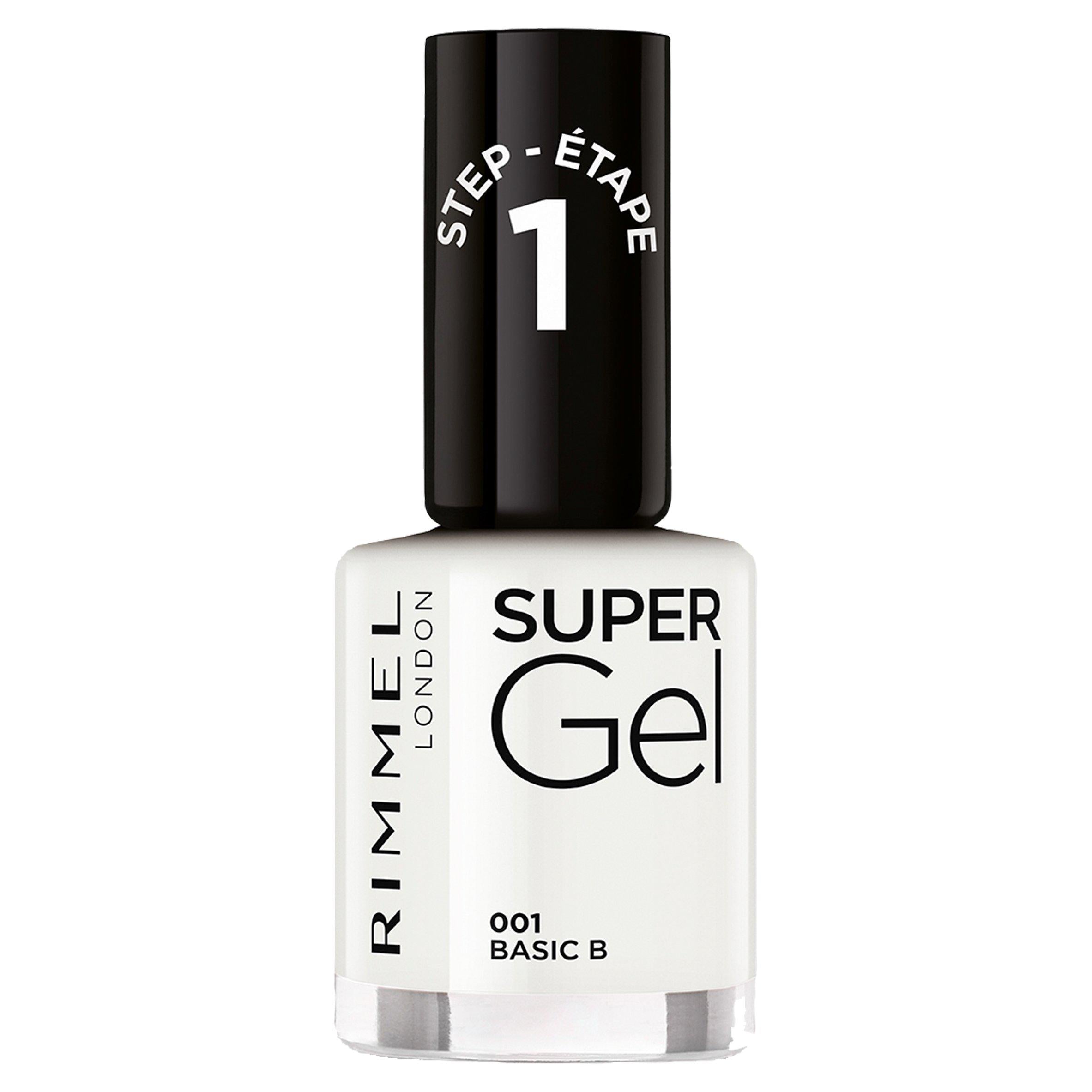 Rimmel London Super Gel Nail Polish Basic, imported from the UK