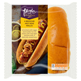 Sainsbury's brioche hot dog rolls 4 pack (British brand)