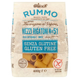 Gluten Free Mezzi Rigatoni Pasta 400g Made with Rice and Corn