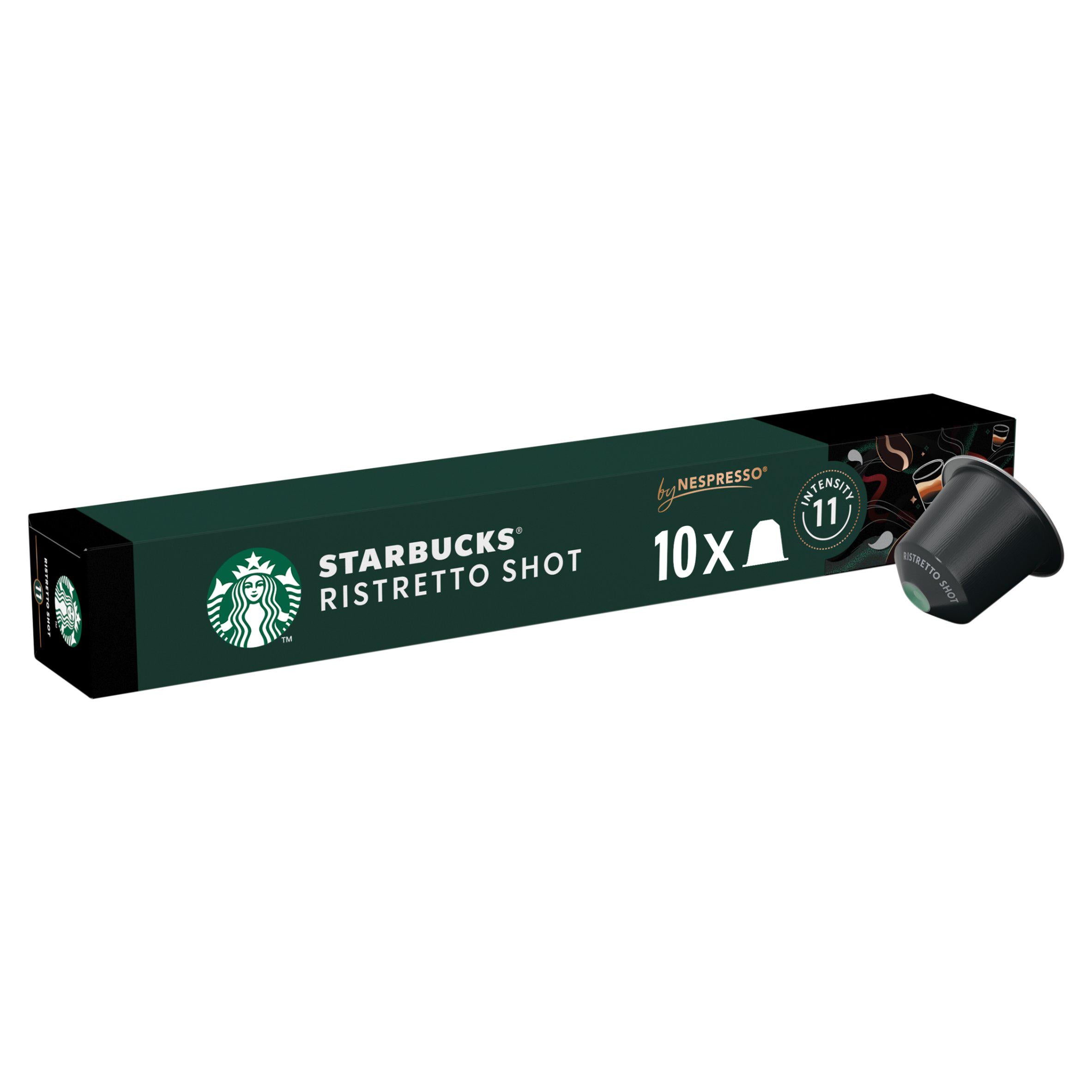 Starbucks Ristretto coffee pods 10 pack Nespresso - British product