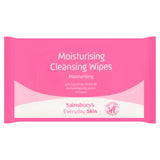 Sainsbury's moisturising cleansing wipes 25 pack - British product