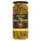 Aleyna hot chillies in brine 470g jar - British product