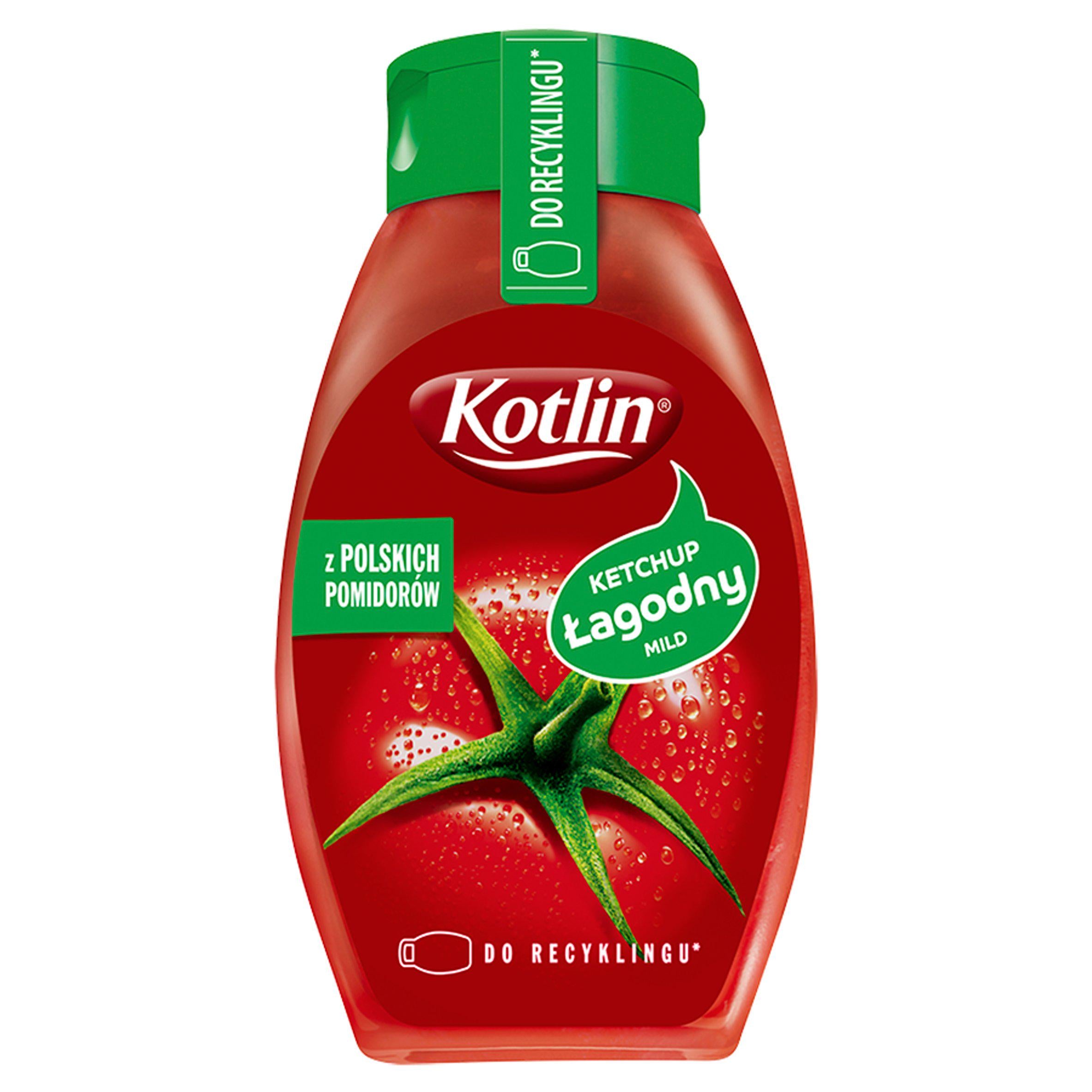 Kotlin Mild Ketchup 450g, imported from the UK