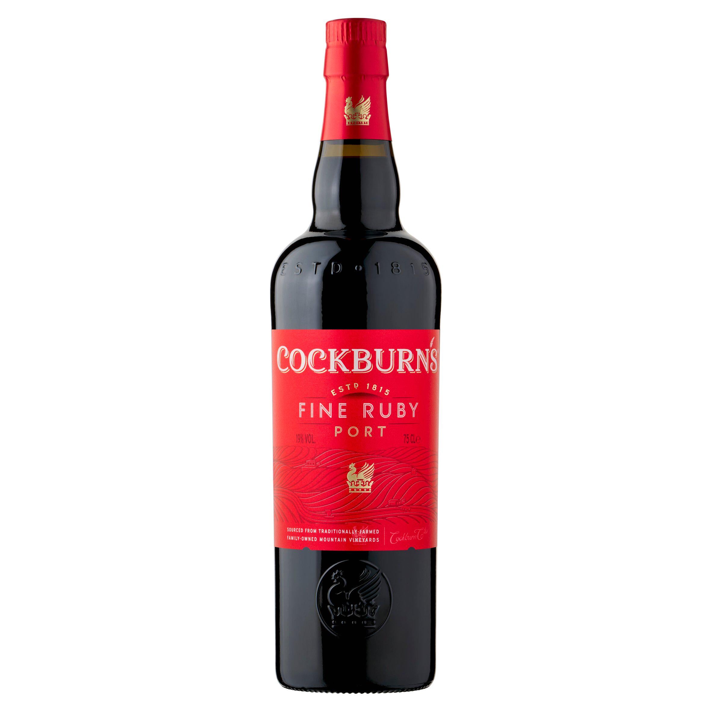Cockburn's Fine Ruby Port 75cl, UK version