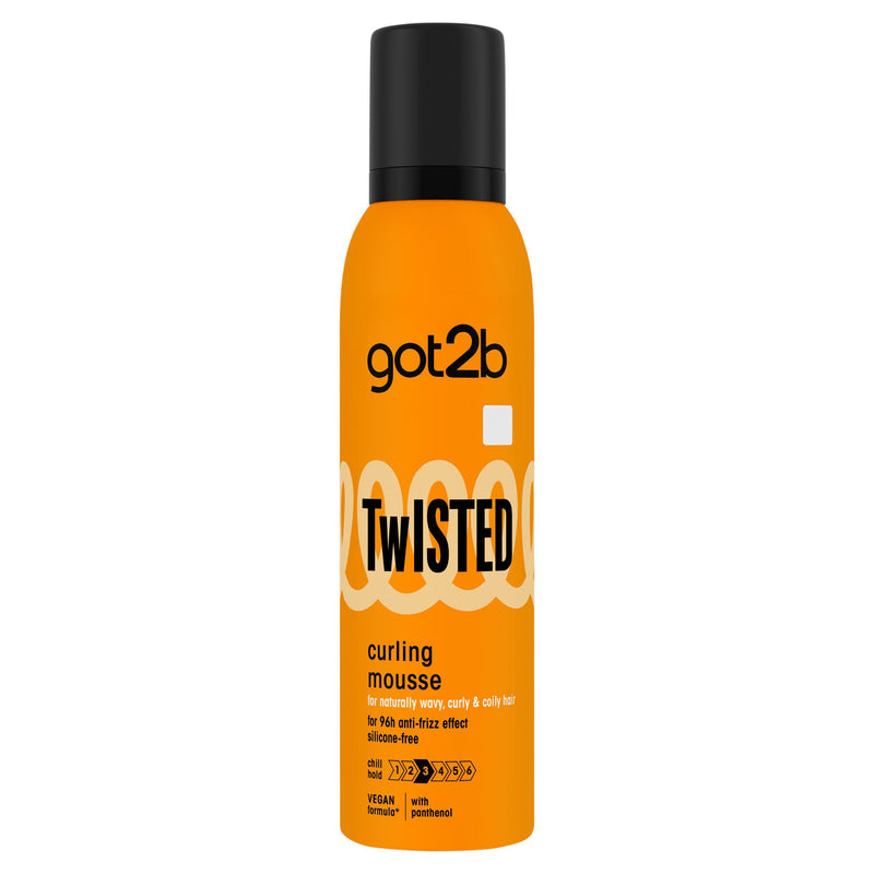 Got2b Twisted Curling Mousse 250ml - British product