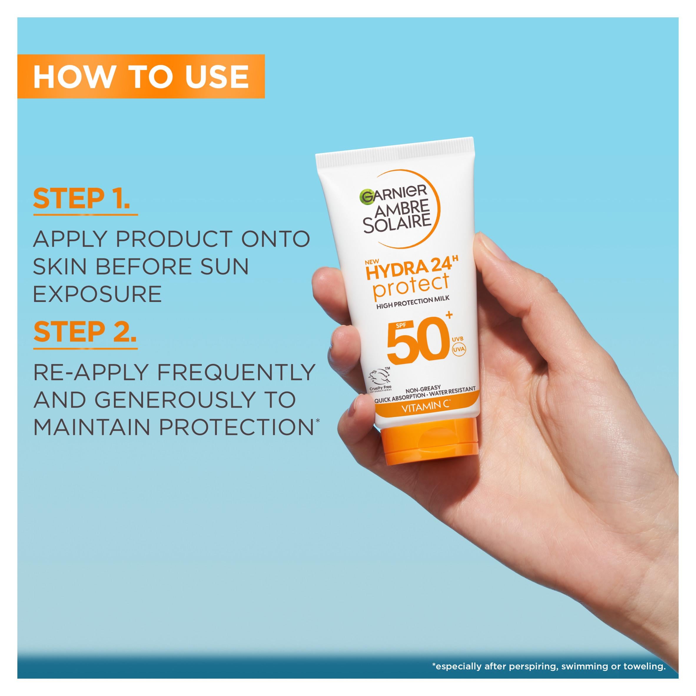 Garnier Ambre Solaire SPF 50 sun cream 50ml - British product
