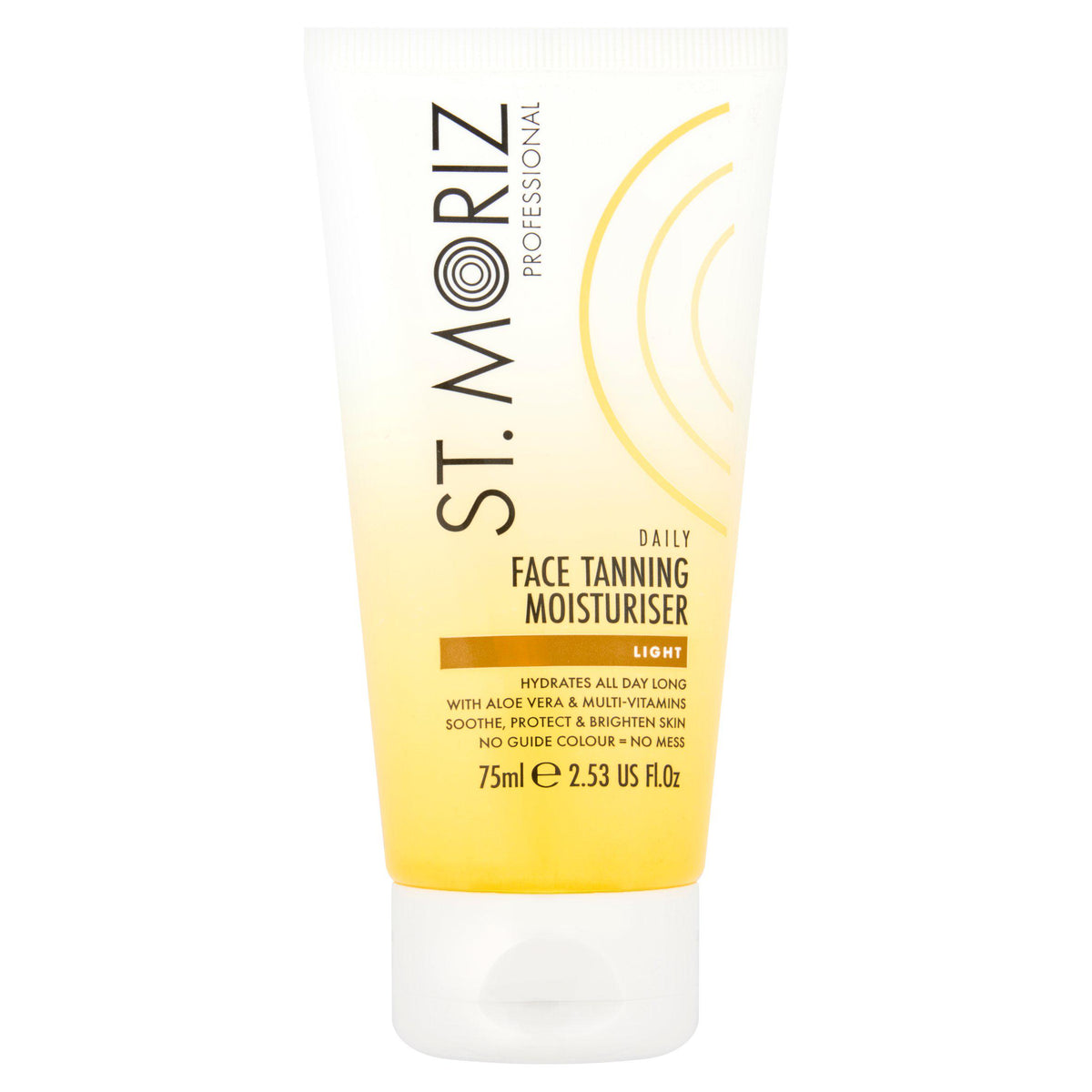 St Moriz light daily face tanning moisturiser 75ml (British brand)
