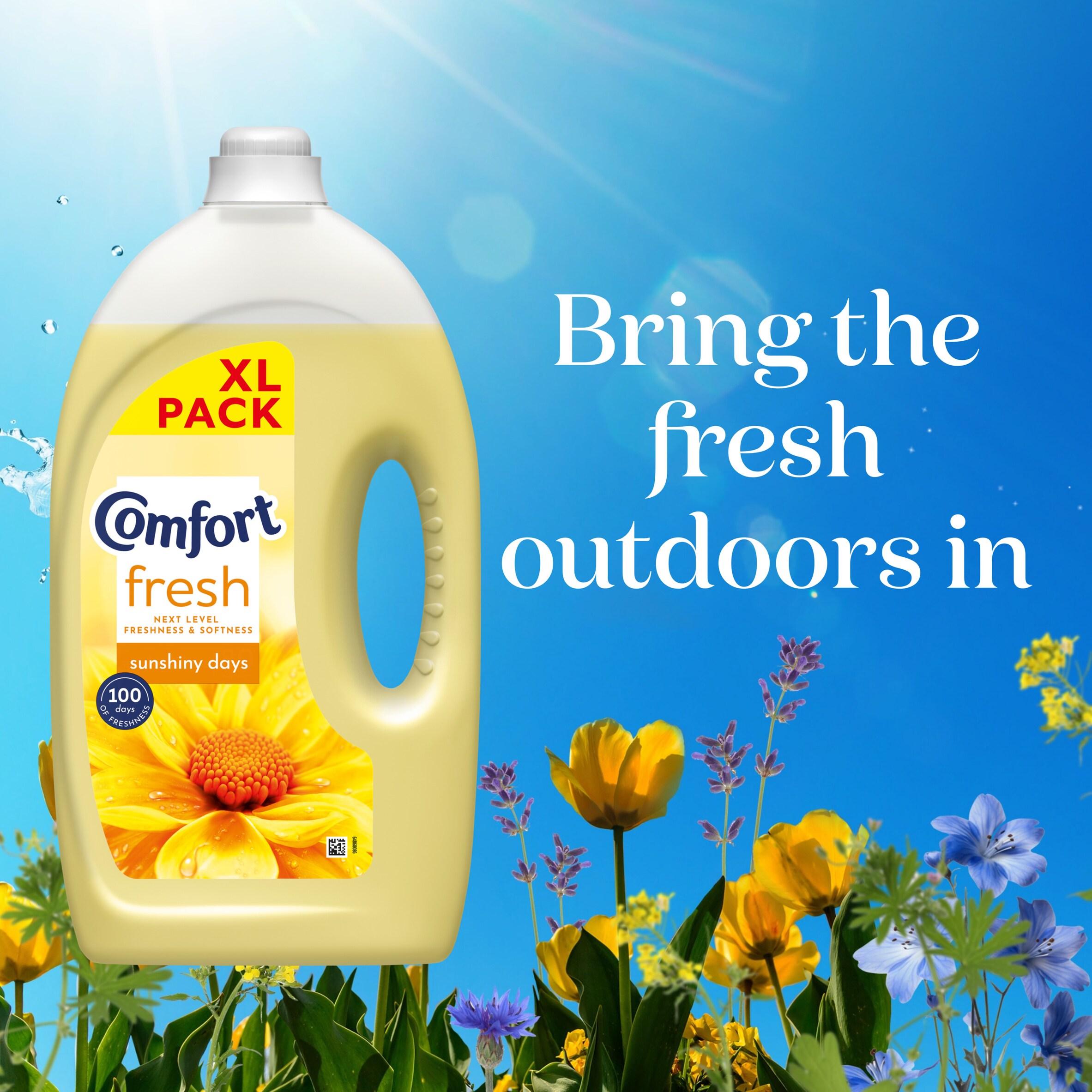Comfort Sunshiny Days fabric conditioner 2.4L - British product