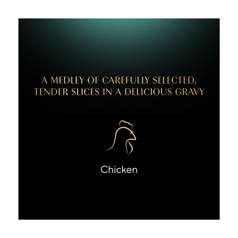 Sheba Select Slices chicken in gravy cat food 85g, UK version