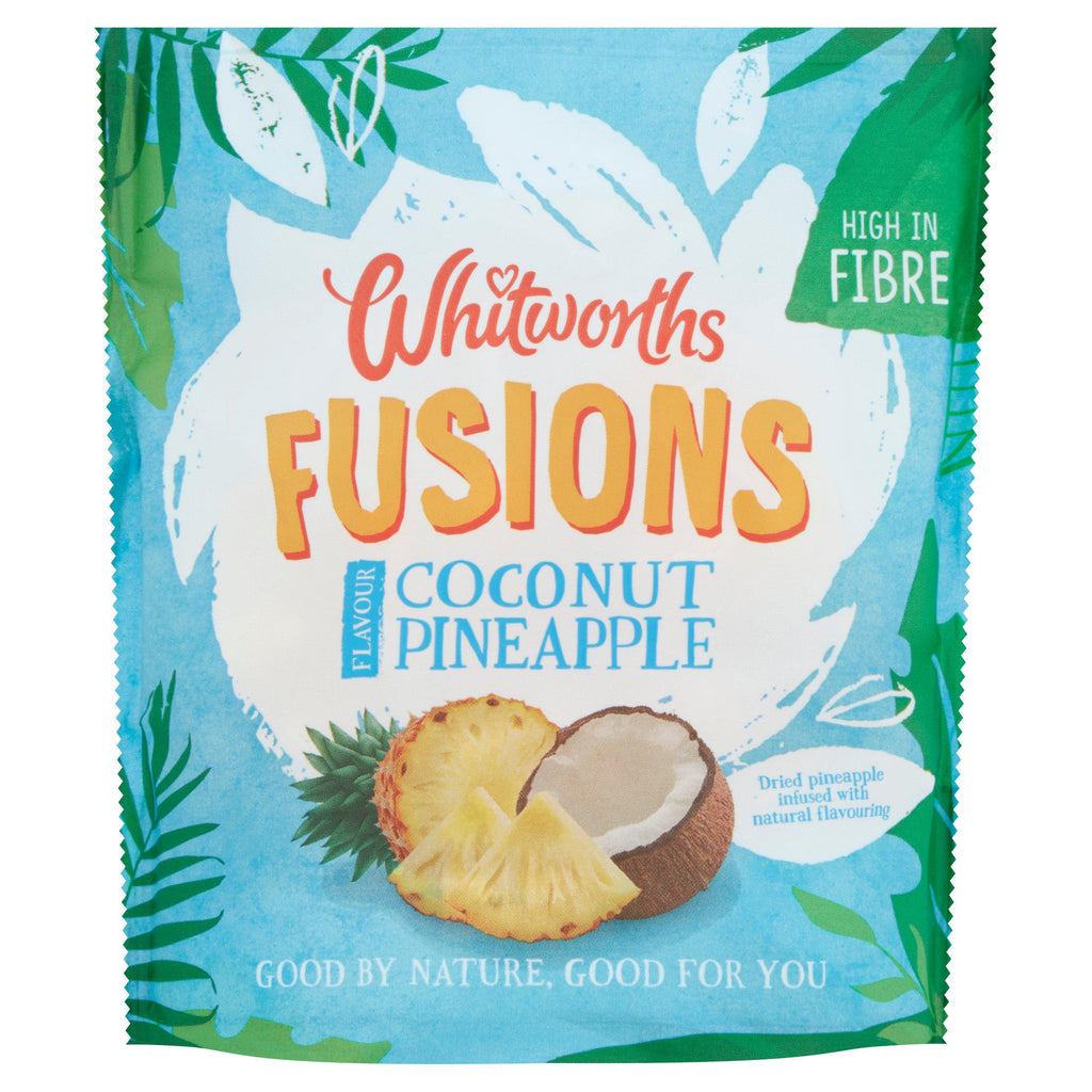 Whitworths Coconut Pineapple Flavour Fusions 80g