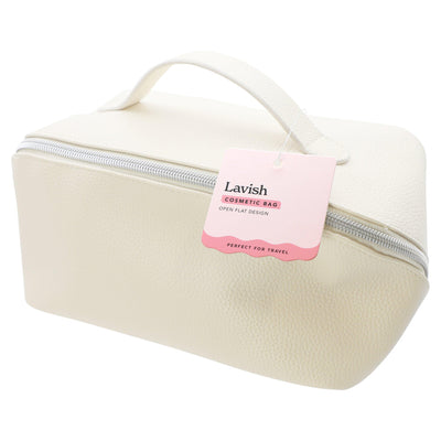 Sainsburys Lavish Cosmetic Bag Open Flat Design Makeup Bag- Buy online at McGrocer