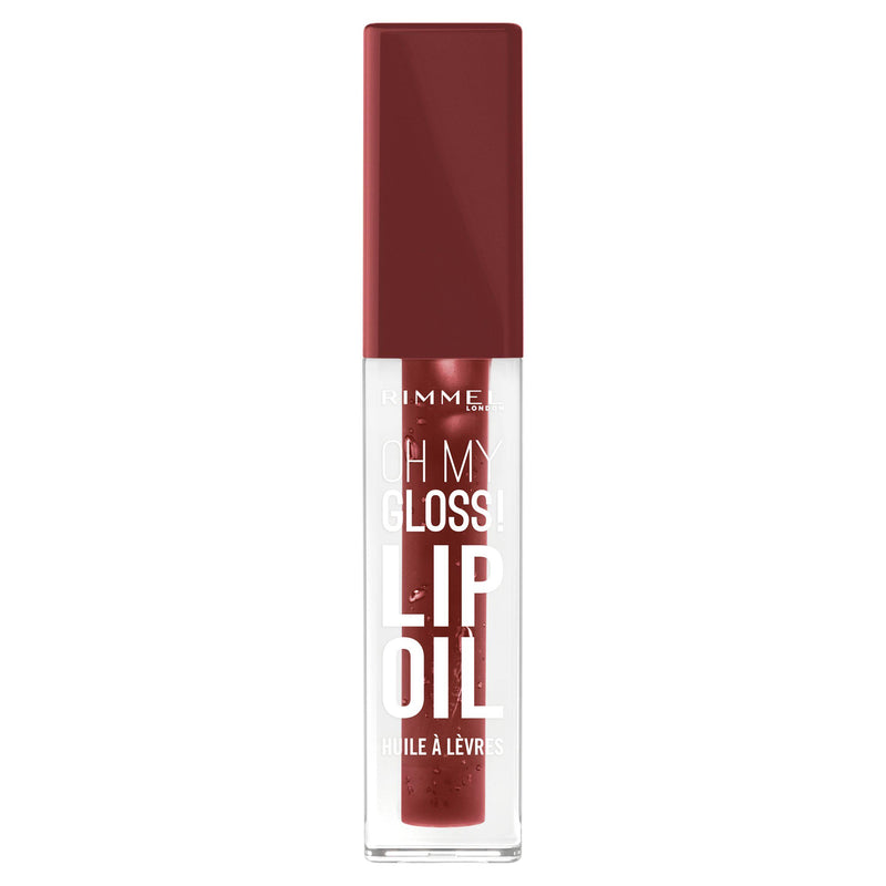 Rimmel London lip oil Deep Cherry 4.5ml, imported from the UK
