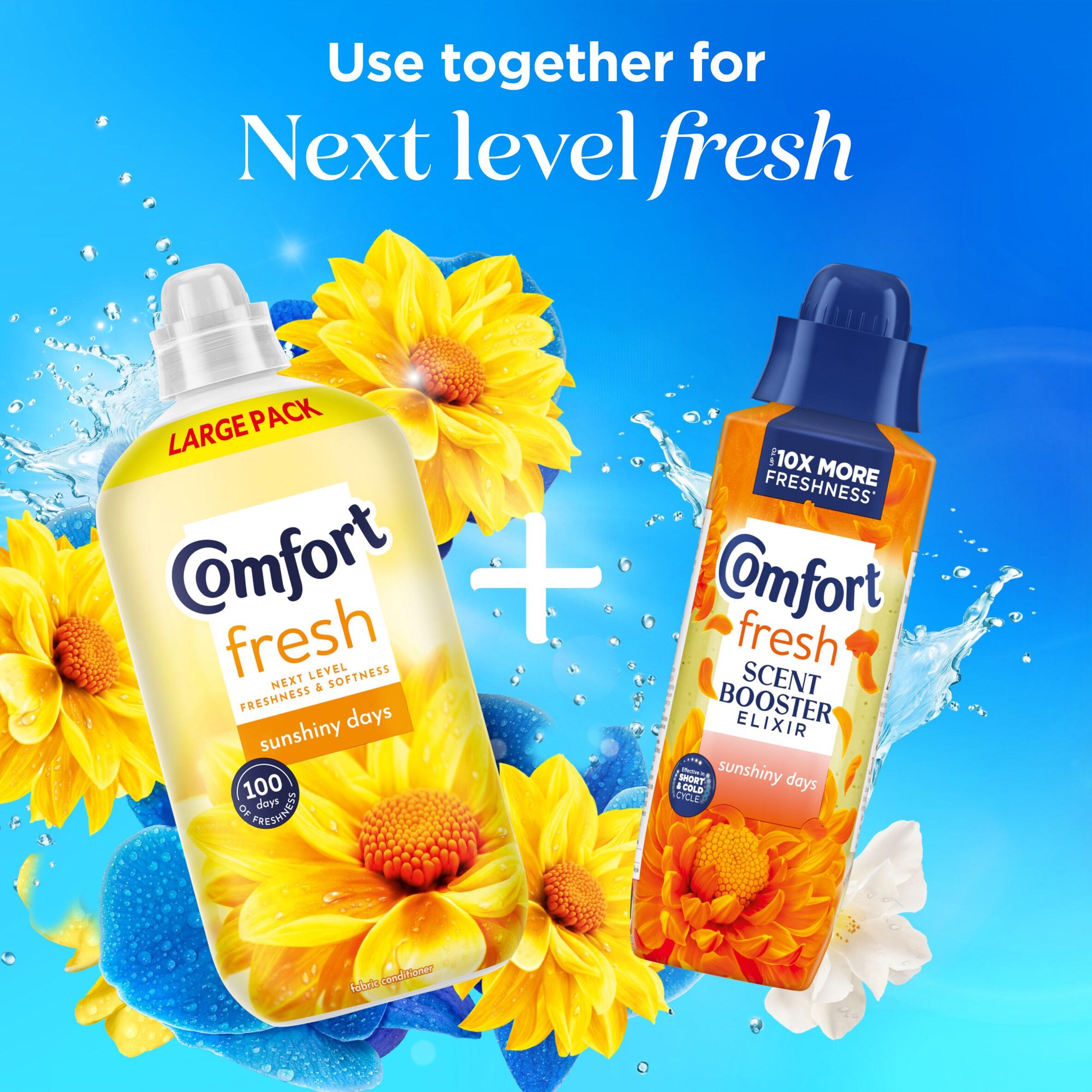 Comfort Fresh fabric conditioner Sunshiny Days 1.56L, UK version