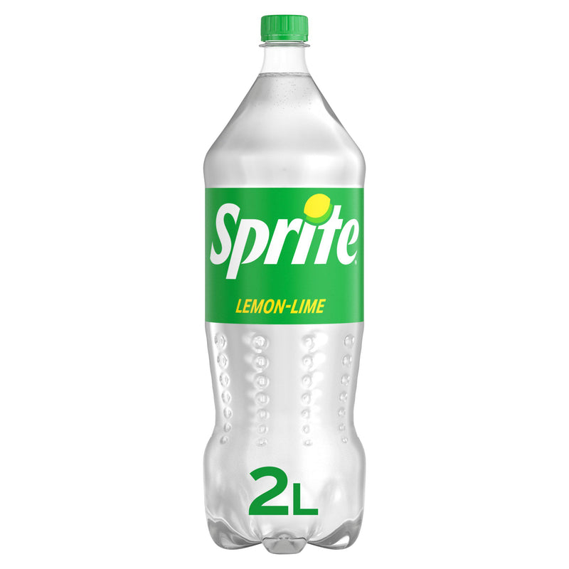 Sprite soft drink lemon lime 2L, imported from the UK