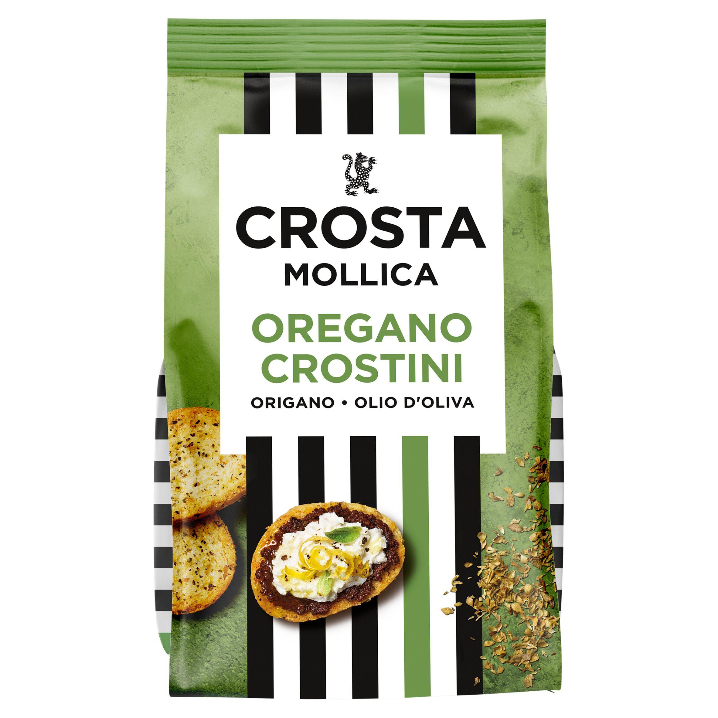Crosta & Mollica oregano crostini 150g, UK version