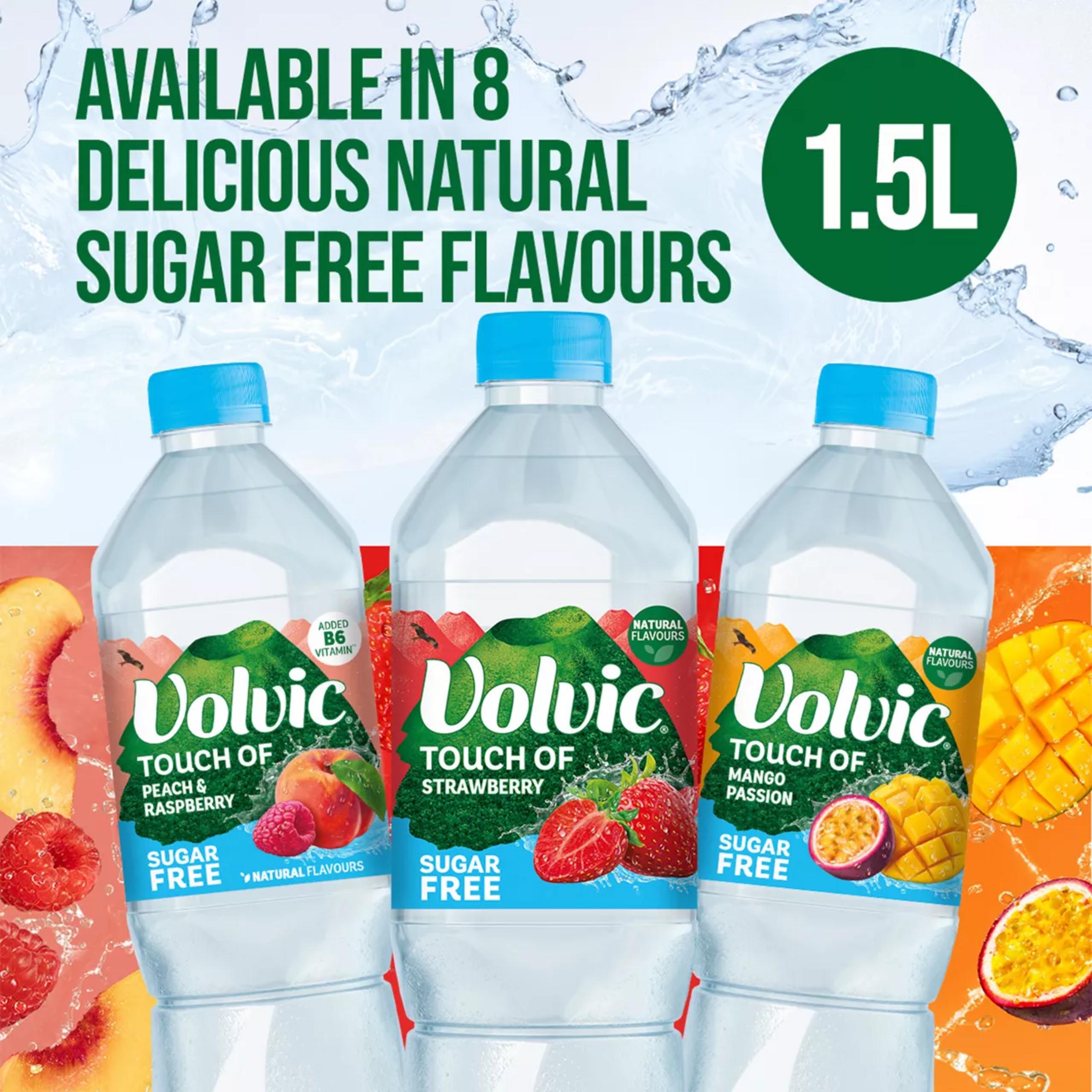 Volvic Mango Passion flavoured water 1.5L - British product