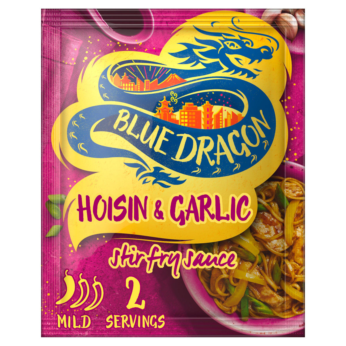 Blue Dragon Hoisin & Garlic Stir Fry Sauce 120g - British product