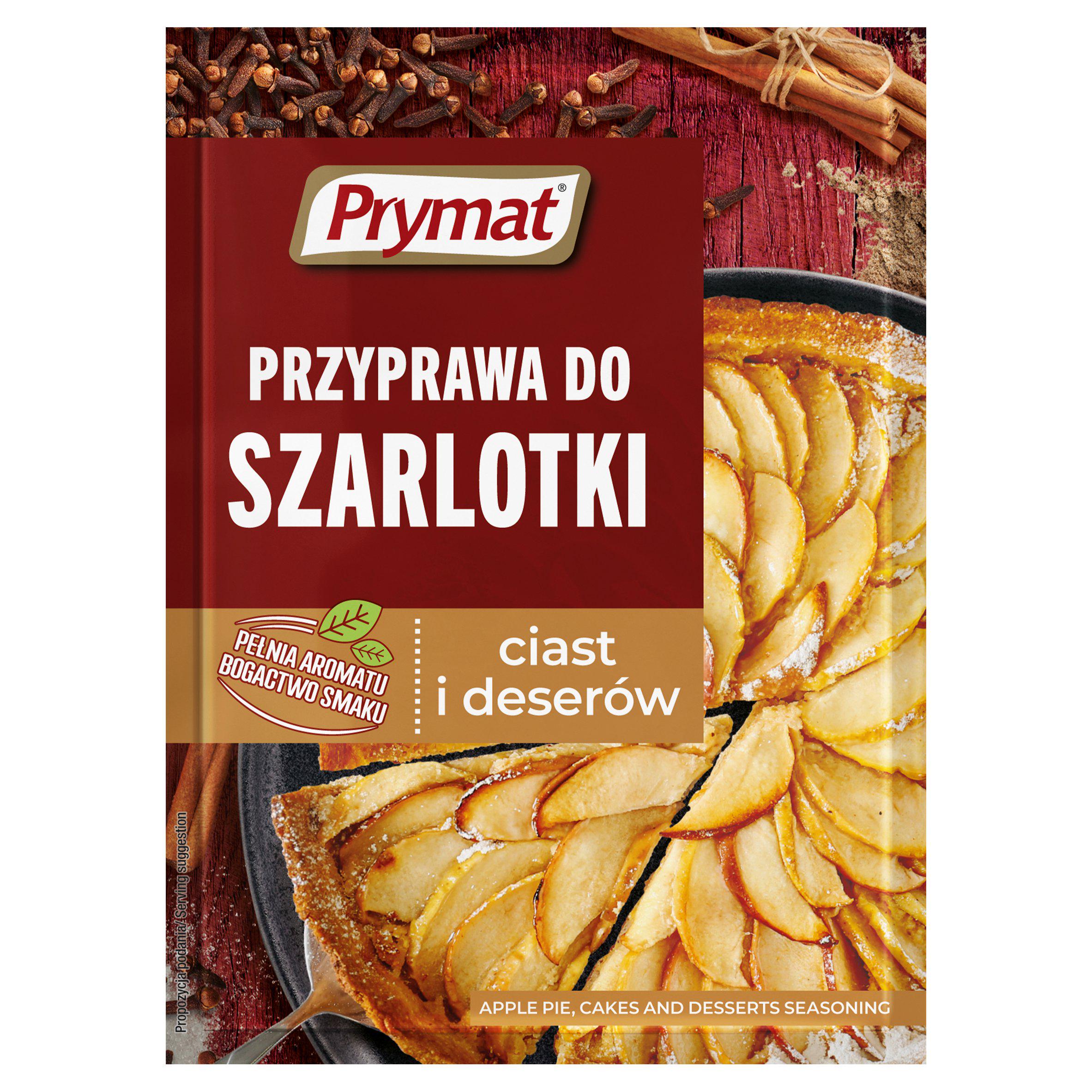 Prymat apple pie spice 20g sachet, imported from the UK