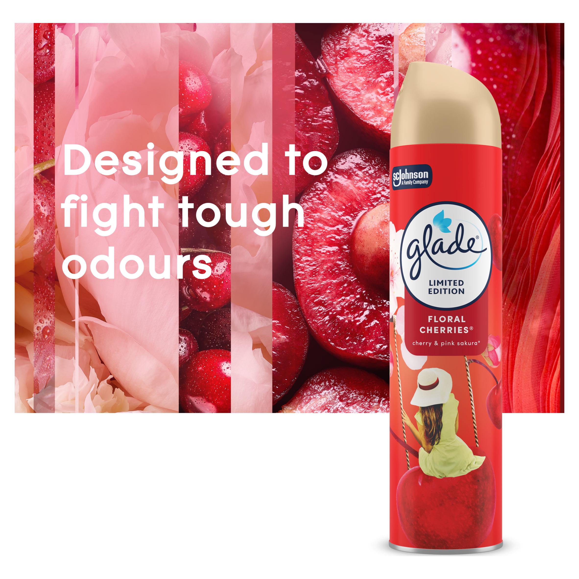 Glade air freshener spray Floral Cherries 300ml, UK version