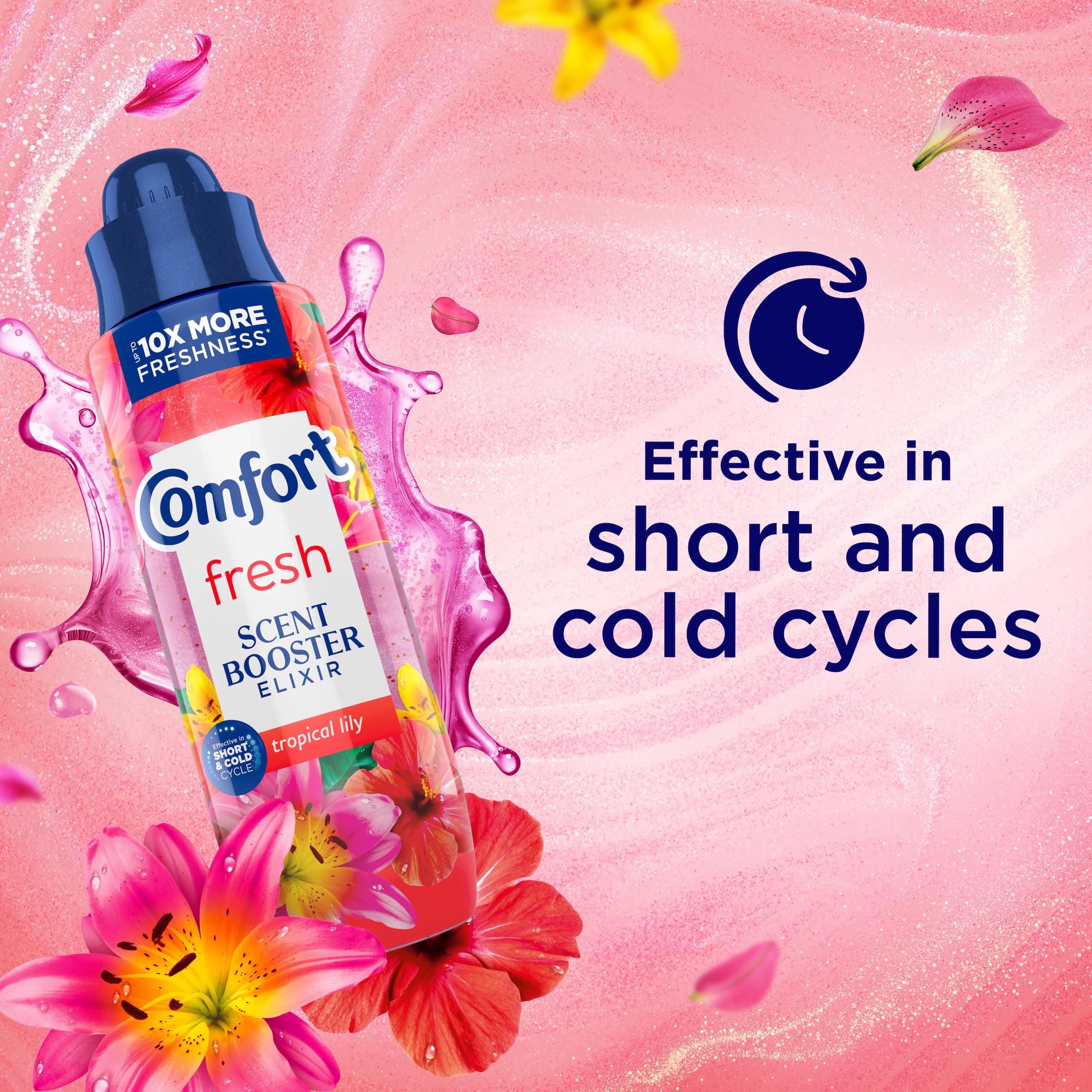 Comfort Fresh Scent Booster Tropical Lily 736ml - British product
