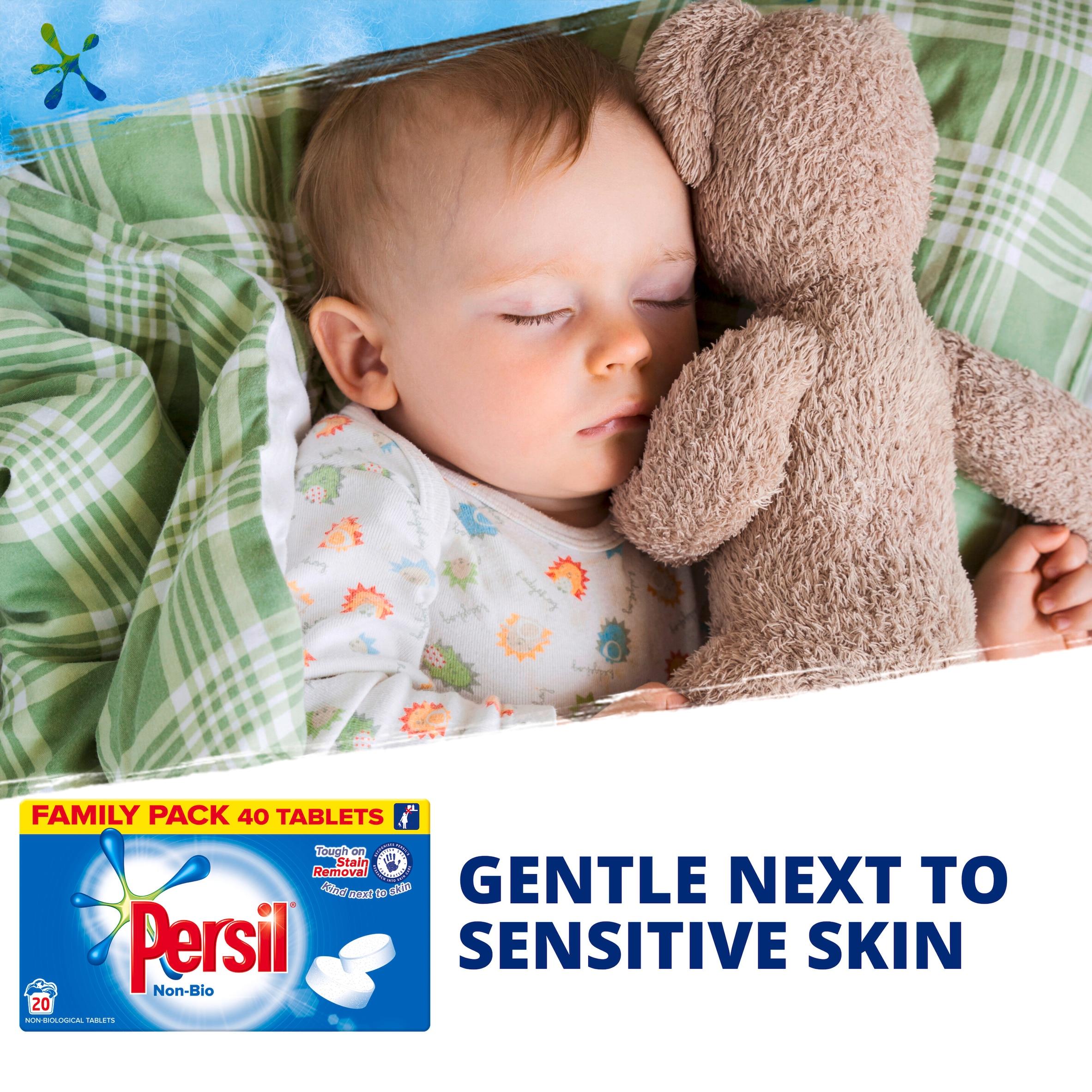 Persil Non Bio laundry detergent tablets 20 washes, UK version