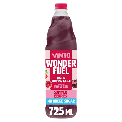 Sainsburys Vimto Wonderfuel Summer Berries Squash 725ml- Buy online at McGrocer