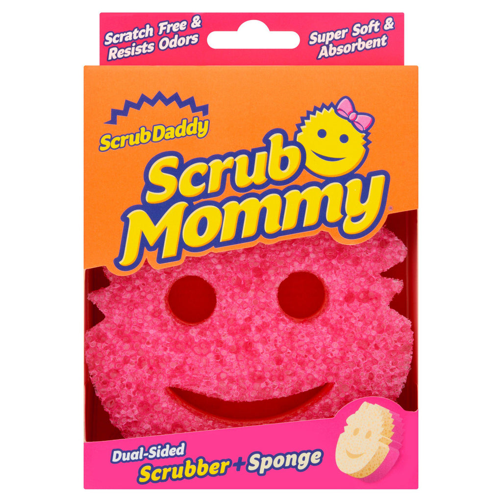 Scrub Daddy Mommy Dual Sided Scrubber & Sponge