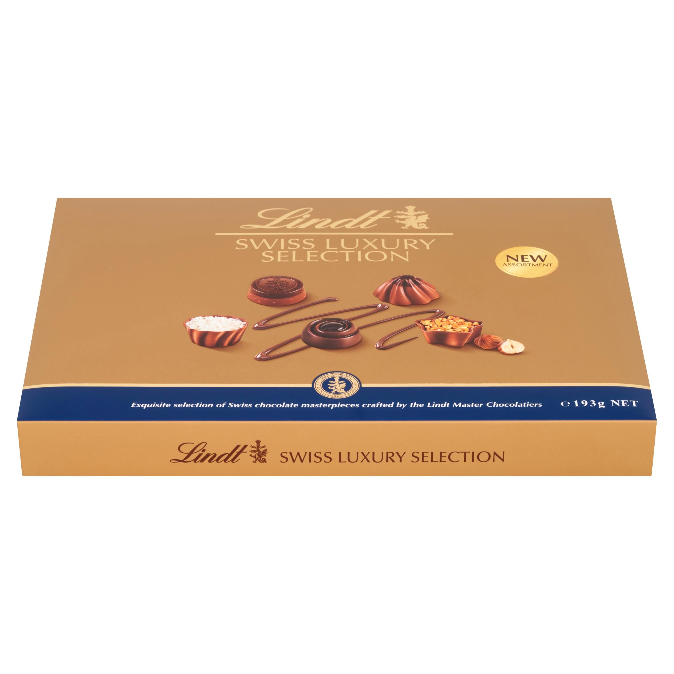 Lindt luxury chocolate selection 193g (British brand)