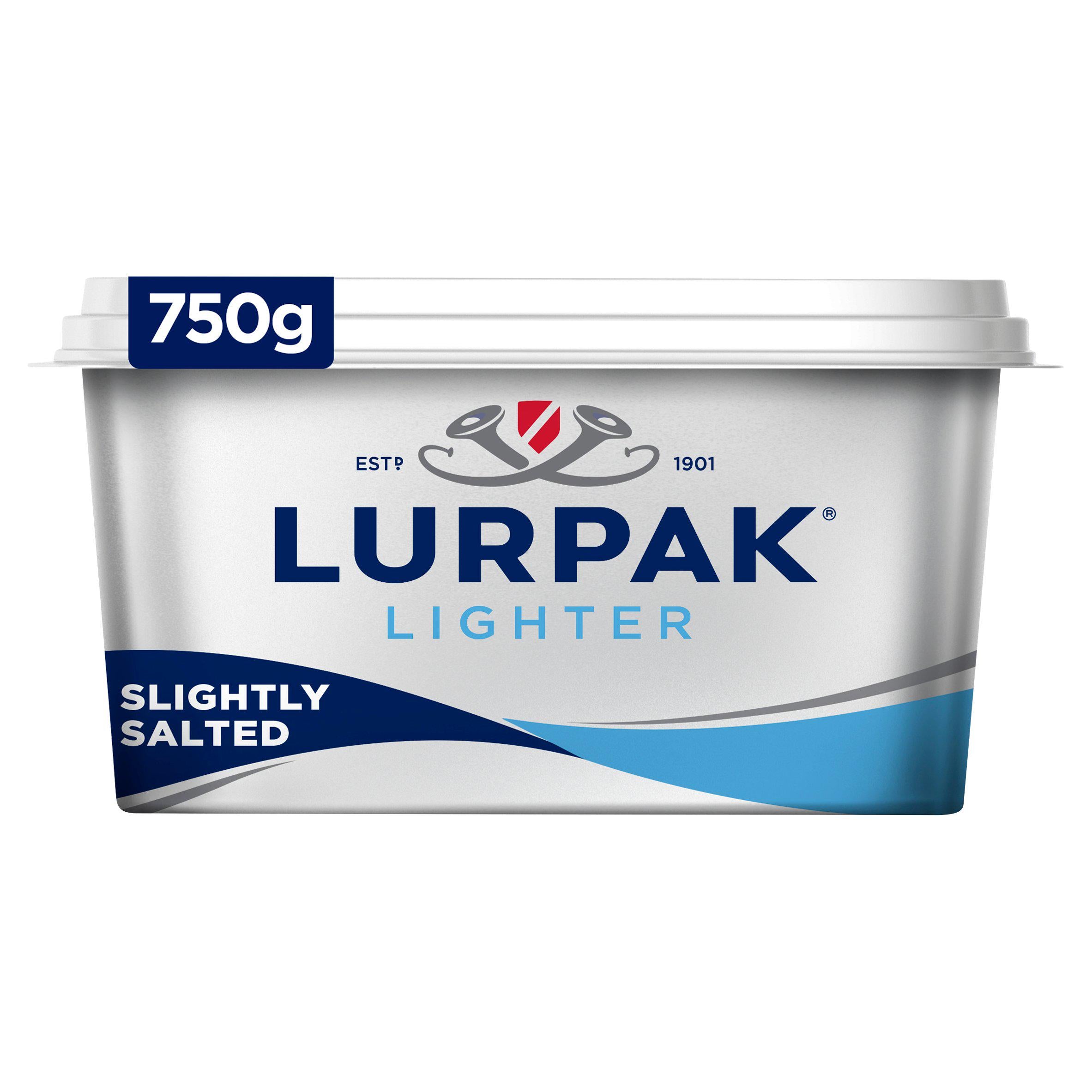 Lurpak Lighter spreadable butter blend 750g (British brand)