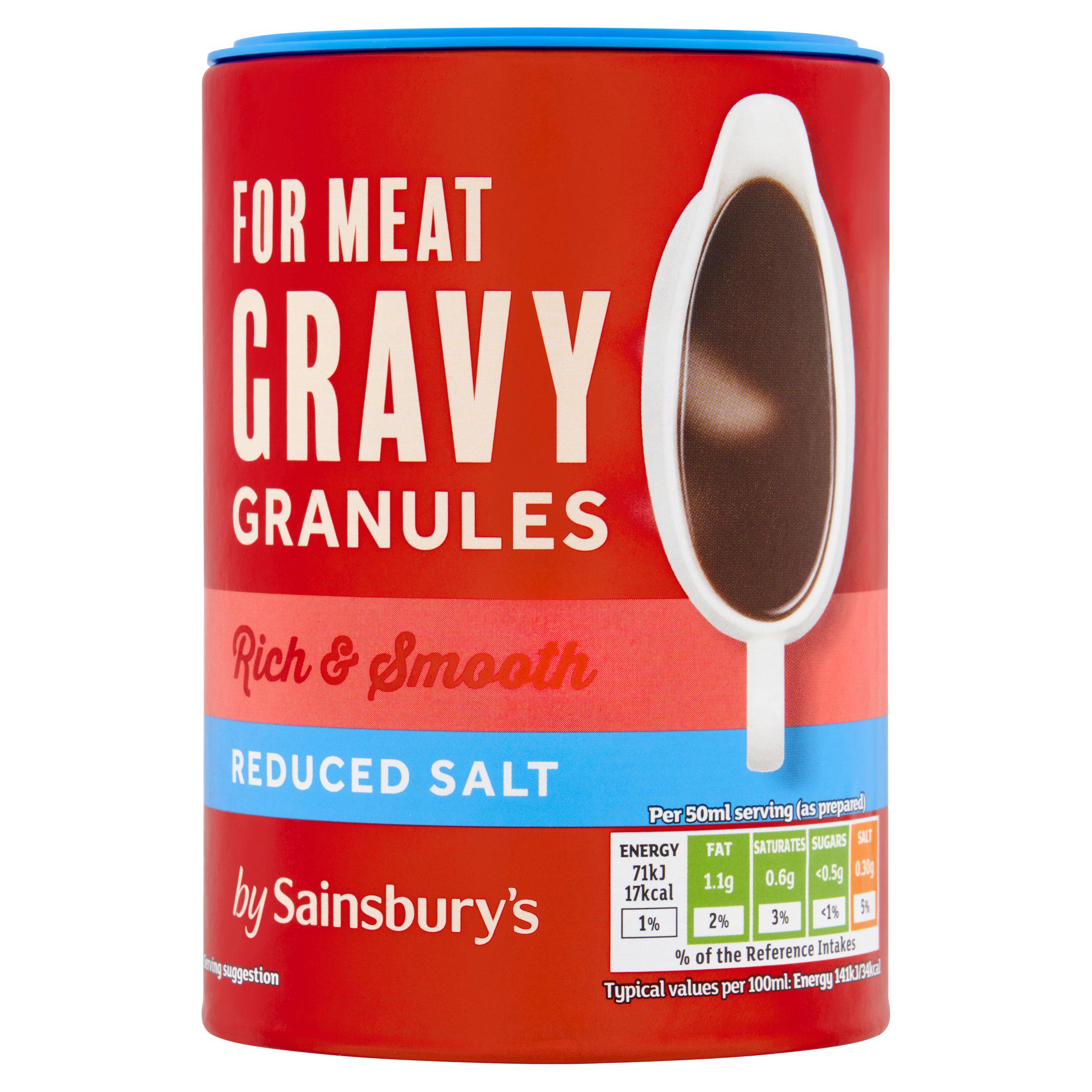 Beef Gravy Granules for Meat, Reduced Salt 170g