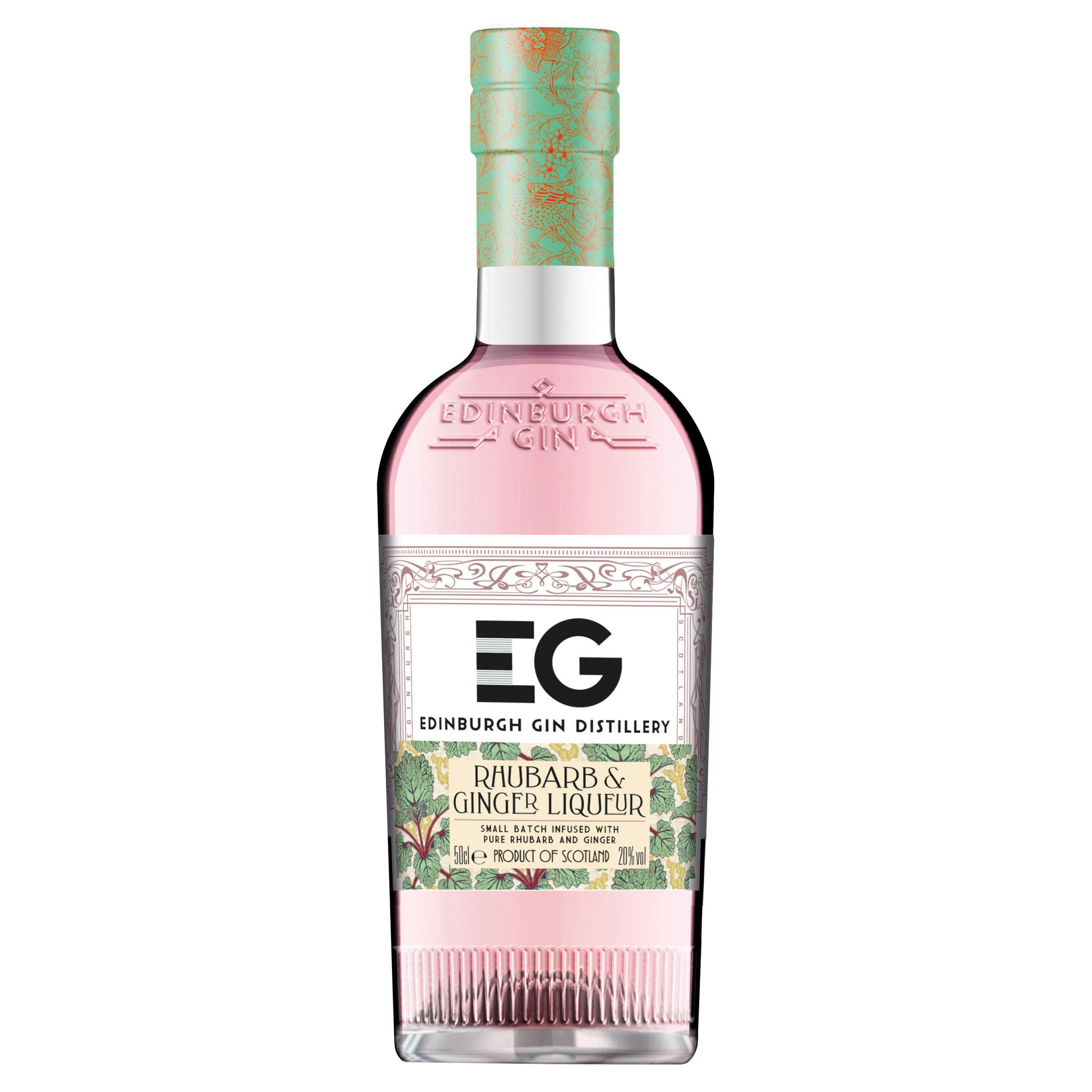 Edinburgh Gin Rhubarb & Ginger liqueur 50cl (British brand)