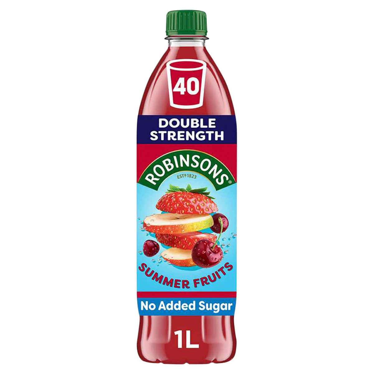 Robinsons Summer Fruits double concentrate squash 1L (British brand)