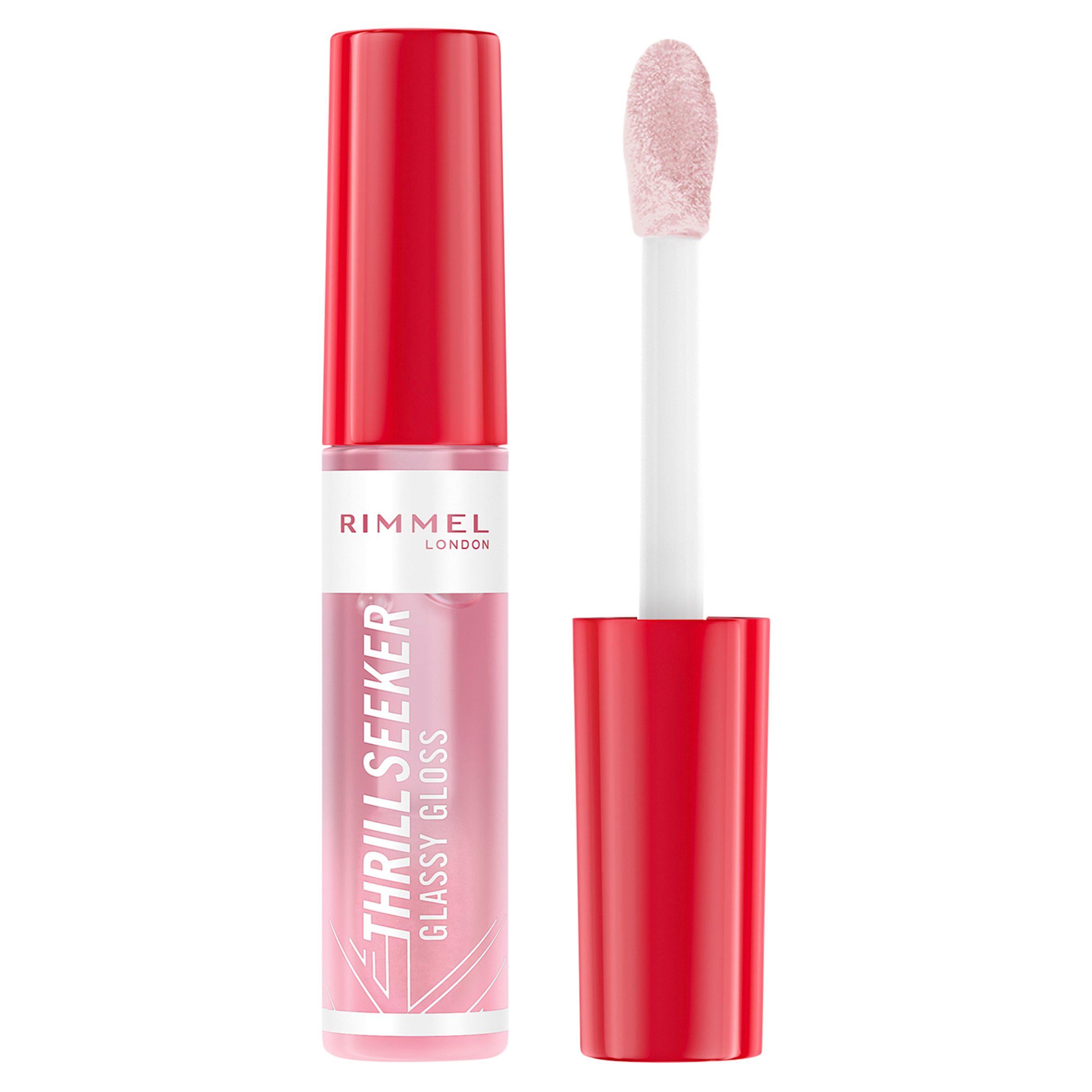 Rimmel London lip gloss Thrill Seeker Glassy Coco Suga - British product
