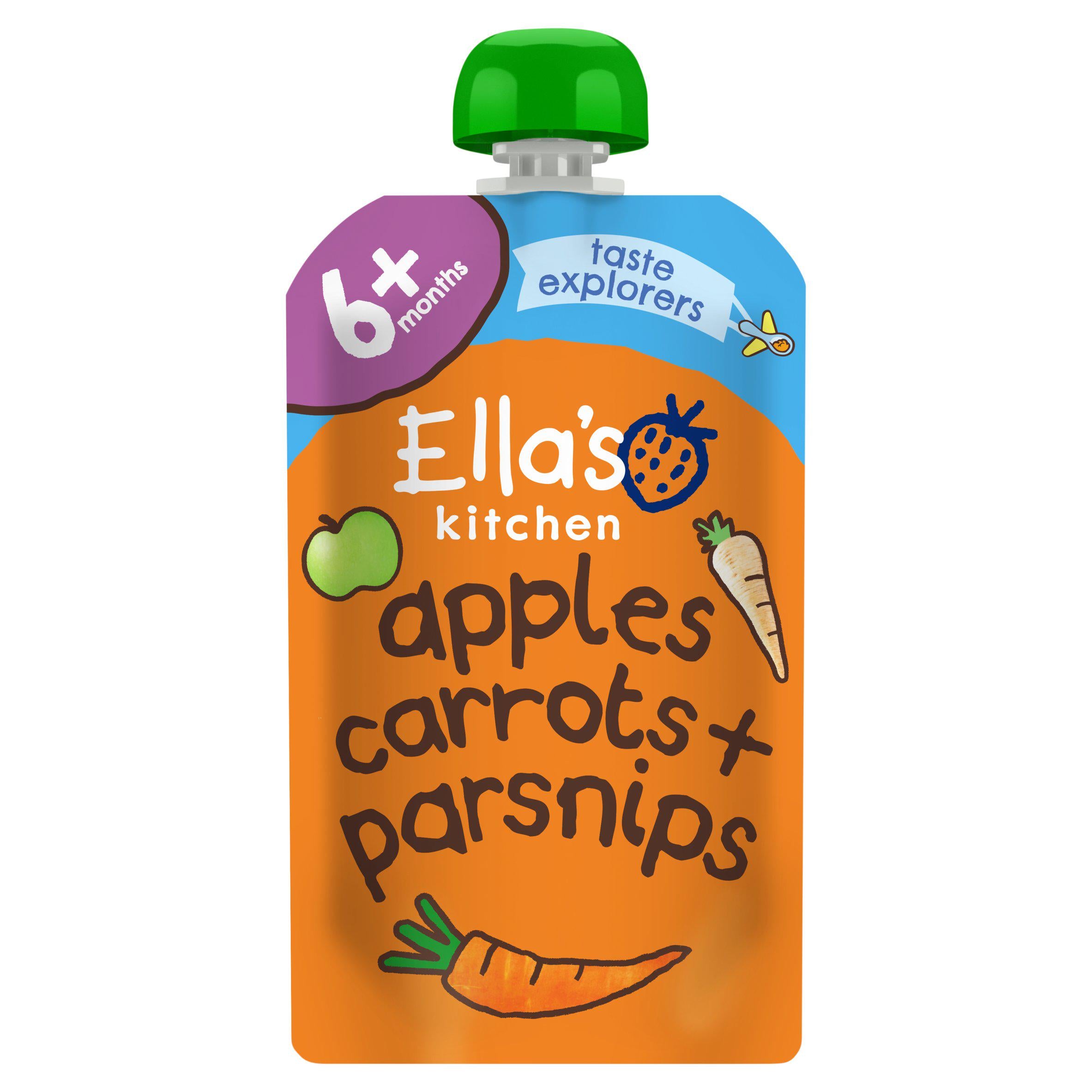 Ella's Kitchen organic baby food pouch 120g - British product