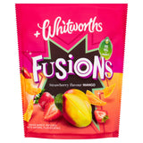 Whitworths Strawberry Mango Fusions dried mango snacks 75g (British brand)