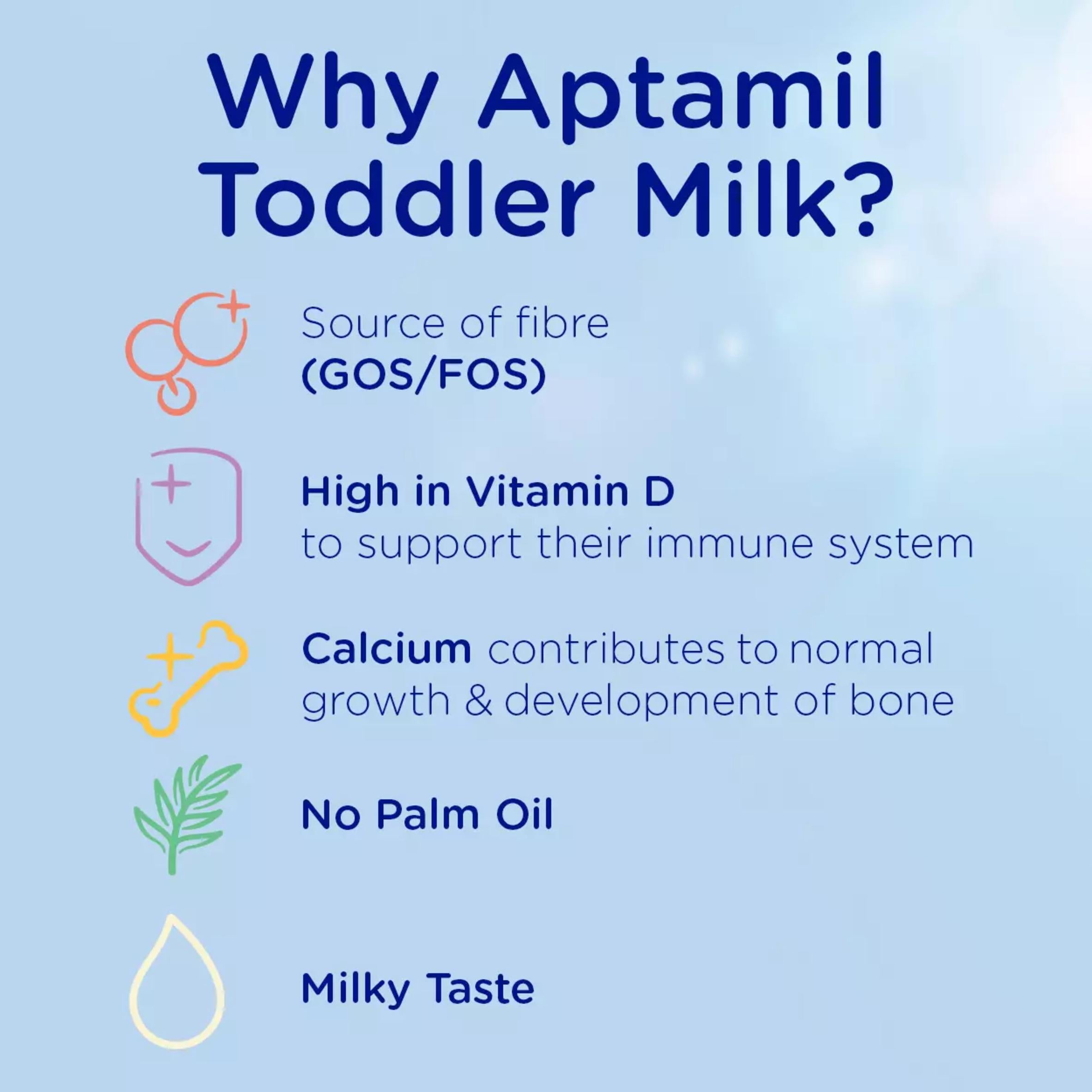 Aptamil 3 toddler milk formula powder 800g, UK version