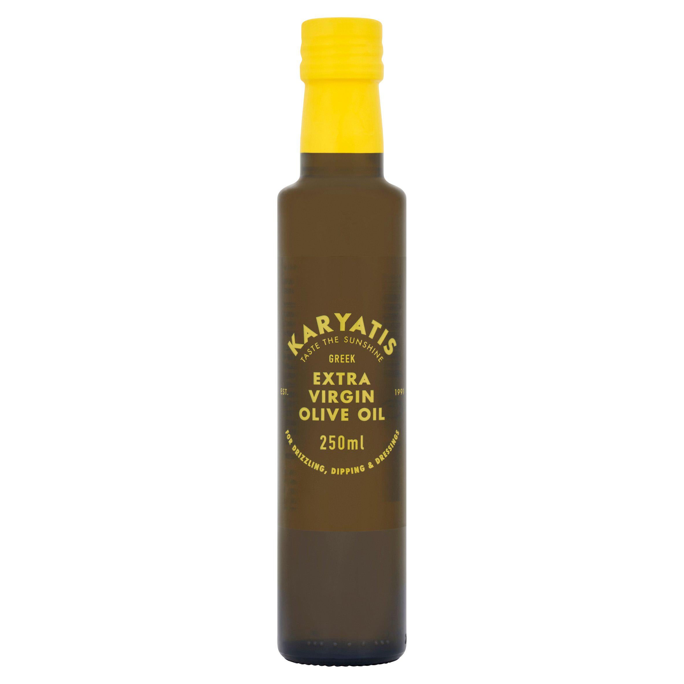 Karyatis Greek extra virgin olive oil 250ml - British product