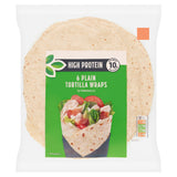 Sainsbury's high protein tortilla wraps 6 pack, UK version