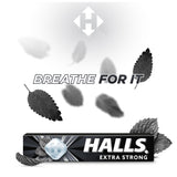 Halls extra strong lozenges 33.5g roll (British brand)