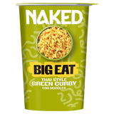 Naked Noodle dried egg noodles with Thai green curry sauce 104g, imported from the UK
