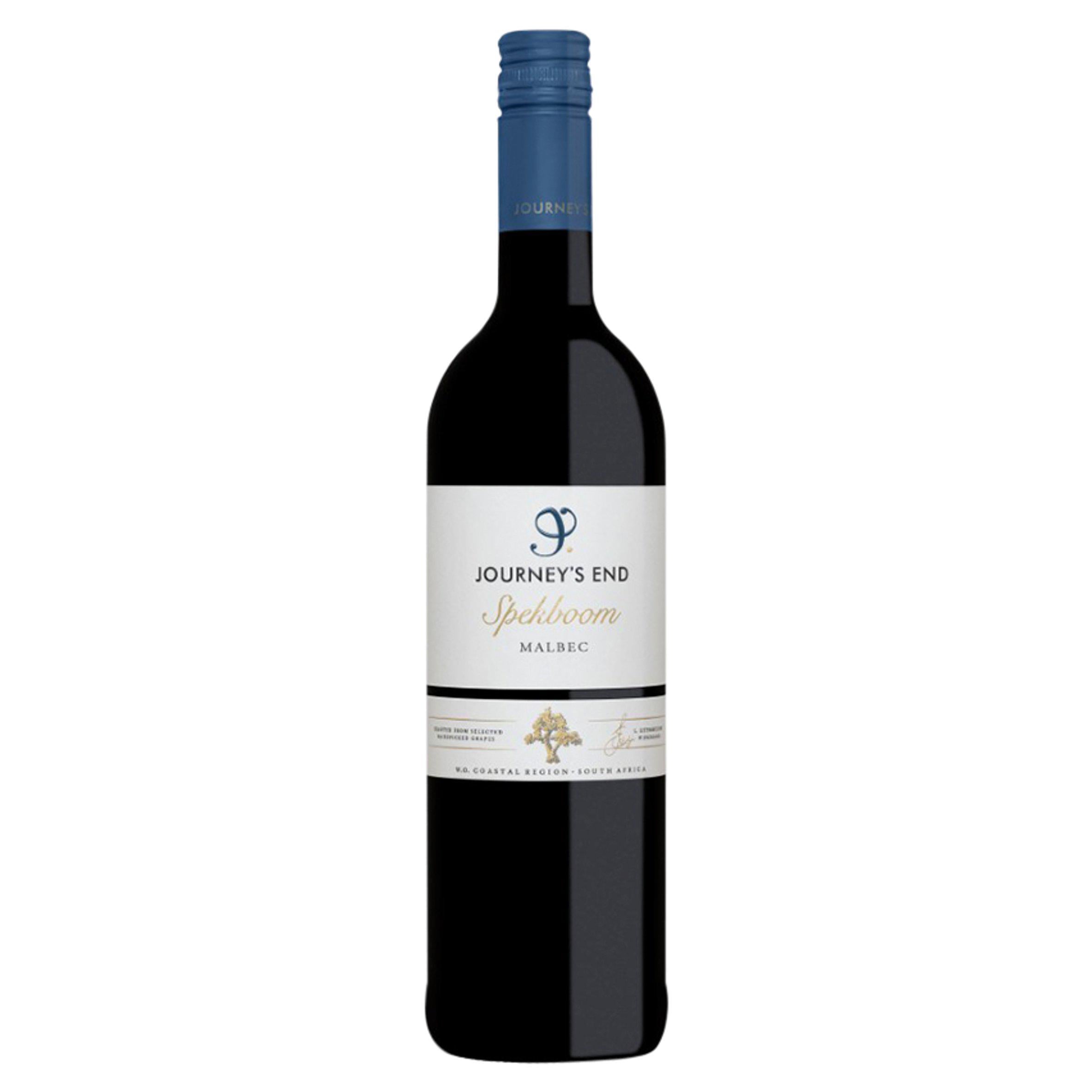 Journey's End Spekboom Malbec red wine 75cl, UK version