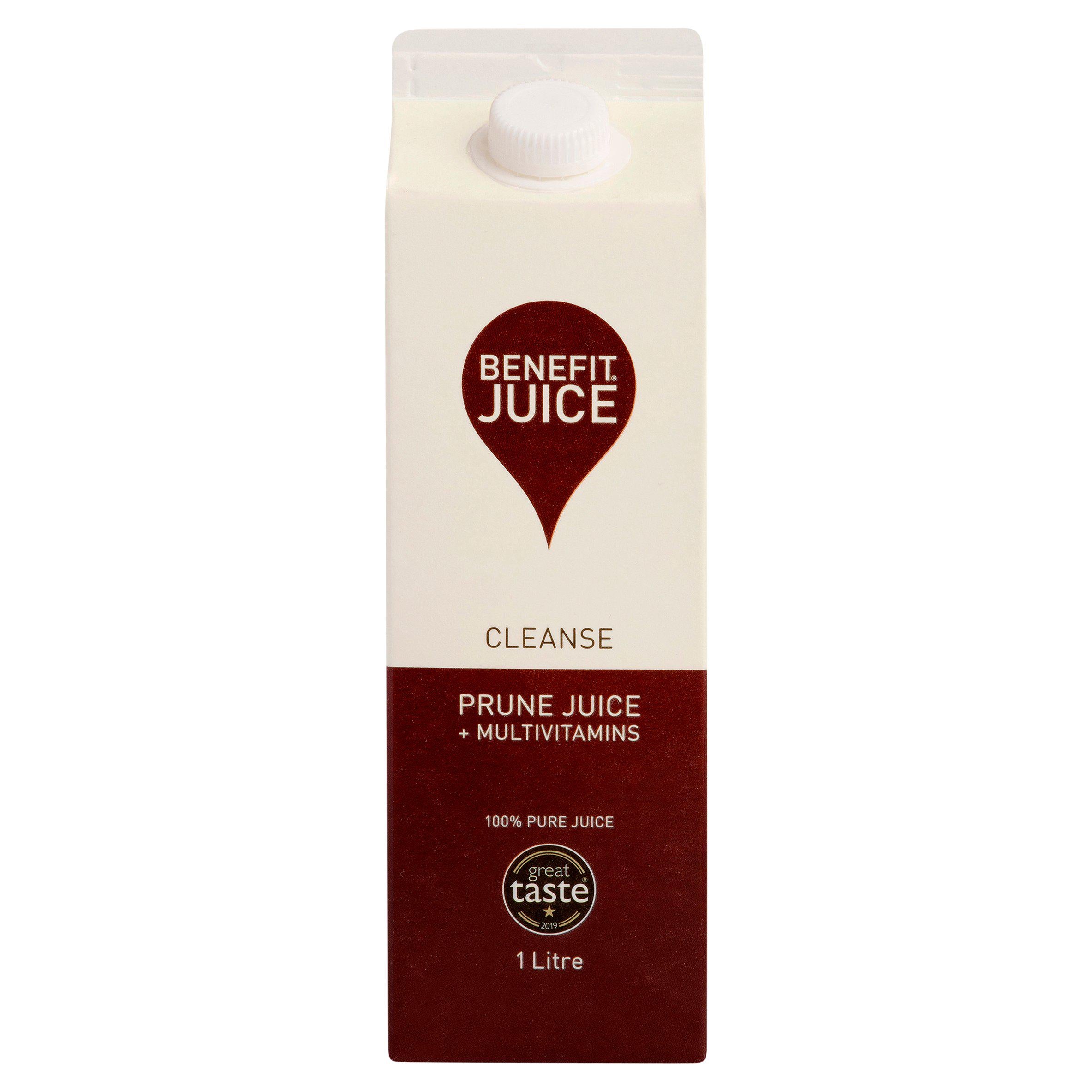 Benefit prune juice with vitamins 1 Litre - British product