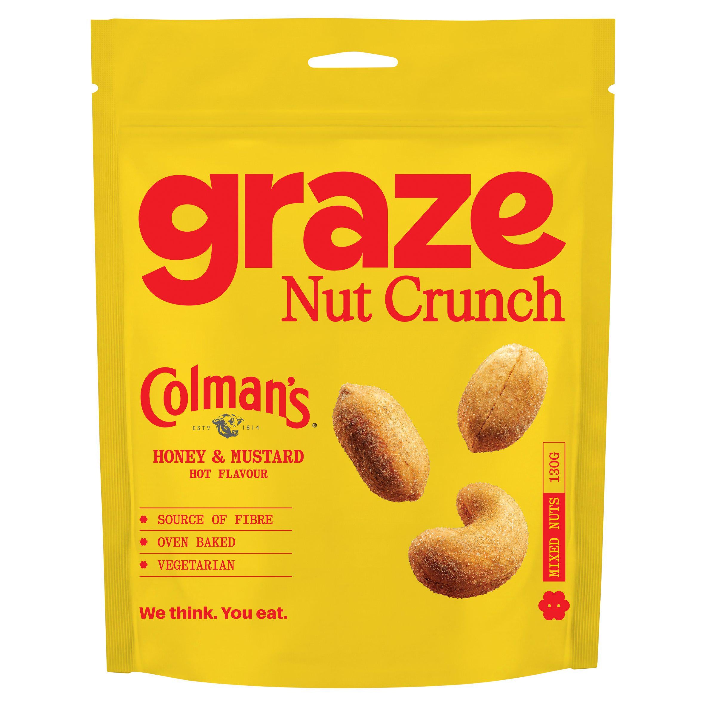 Colman's honey mustard nuts 130g, UK version