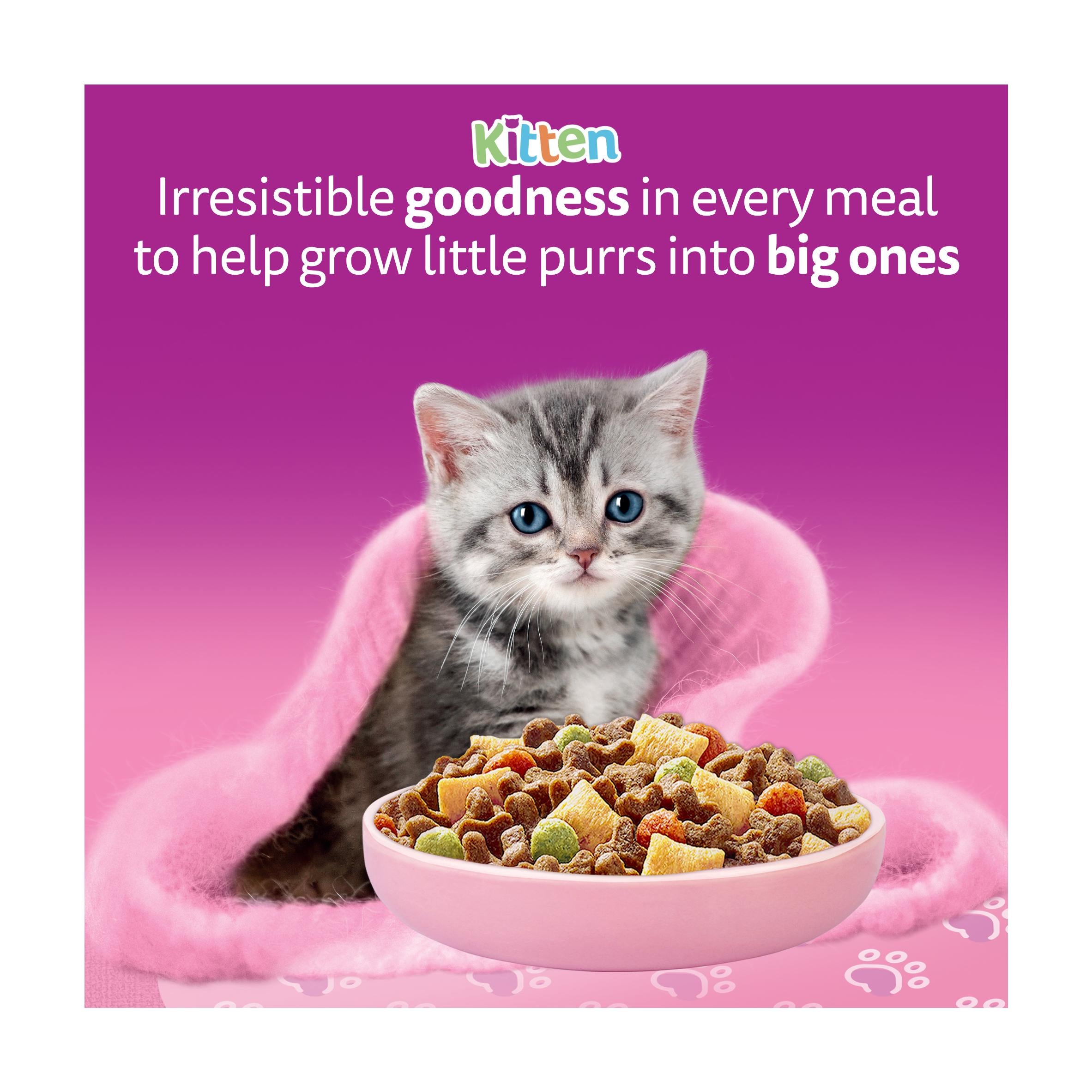 Whiskas chicken kitten dry cat food 1.9kg - British product