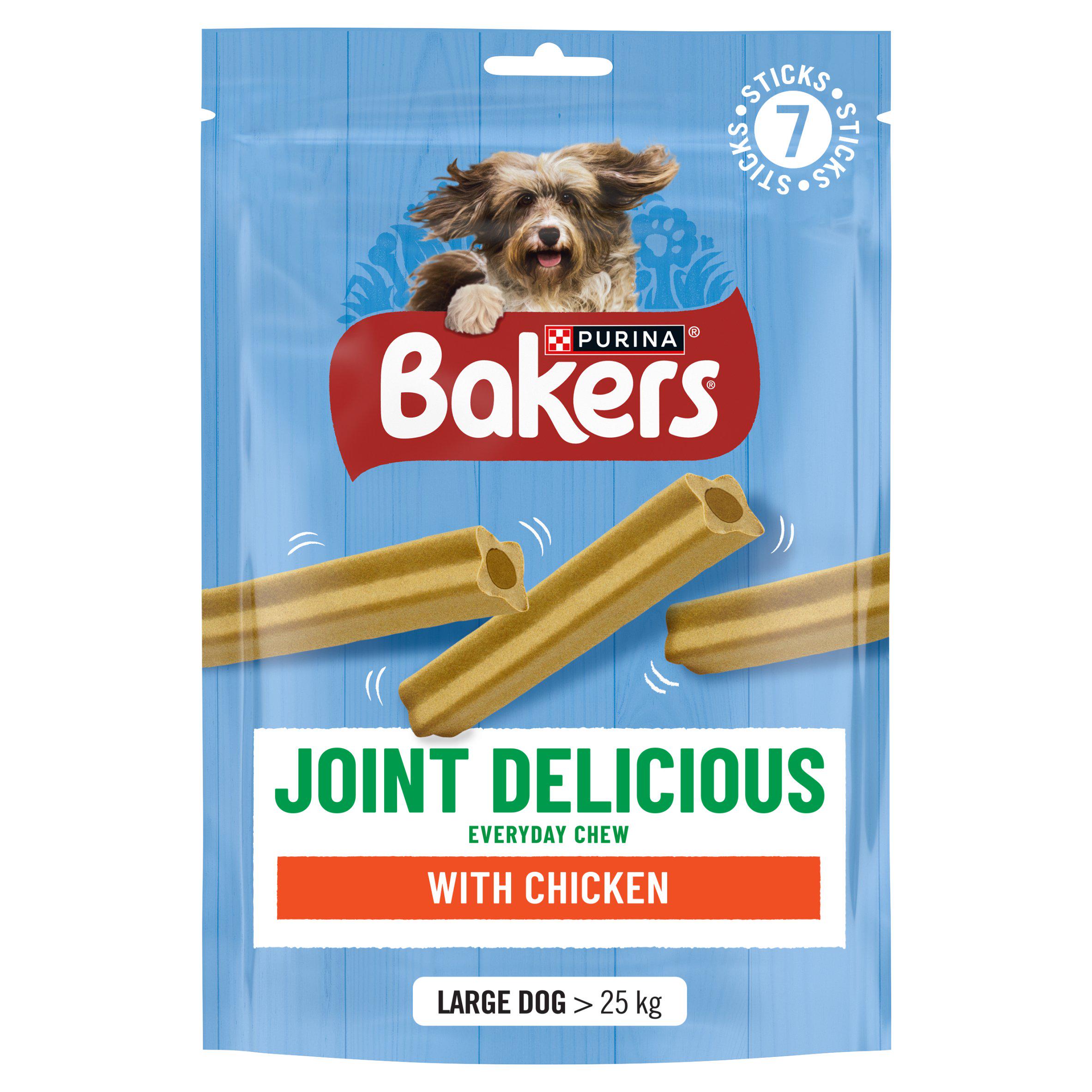 Bakers chicken dog chews 240g - British product